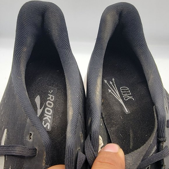 Brooks Hyperion Tempo Mens 13 Black Athletic Running Comfort Shoes Medium
